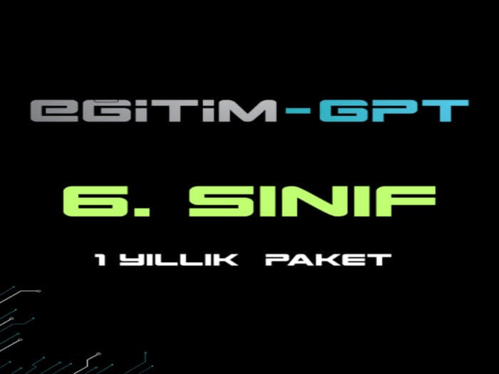 6.Sınıflar İçin 1 Yıllık