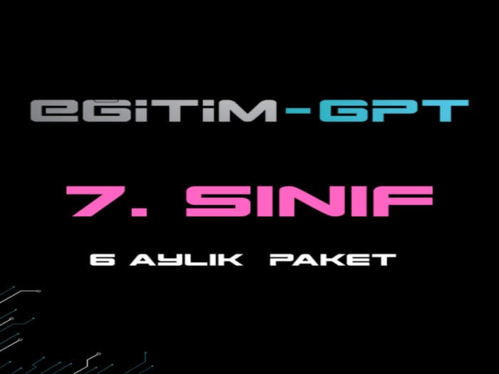 7. Sınıflar İçin 6 Aylık
