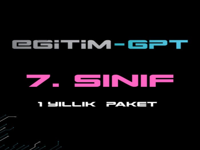 7.Sınıflar İçin 1 Yıllık