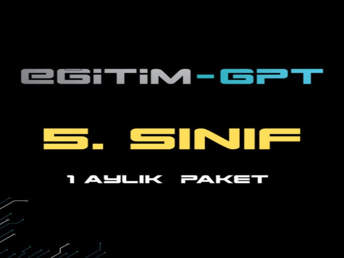 5.Sınıflar için 1 Aylık