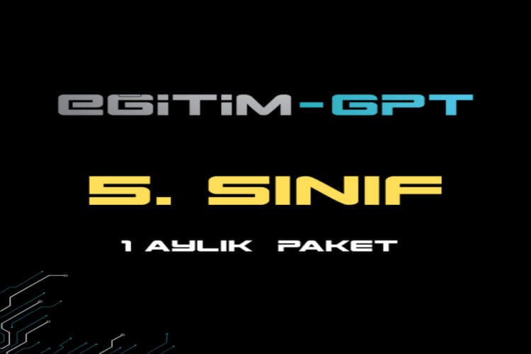 5.Sınıflar için 1 Aylık