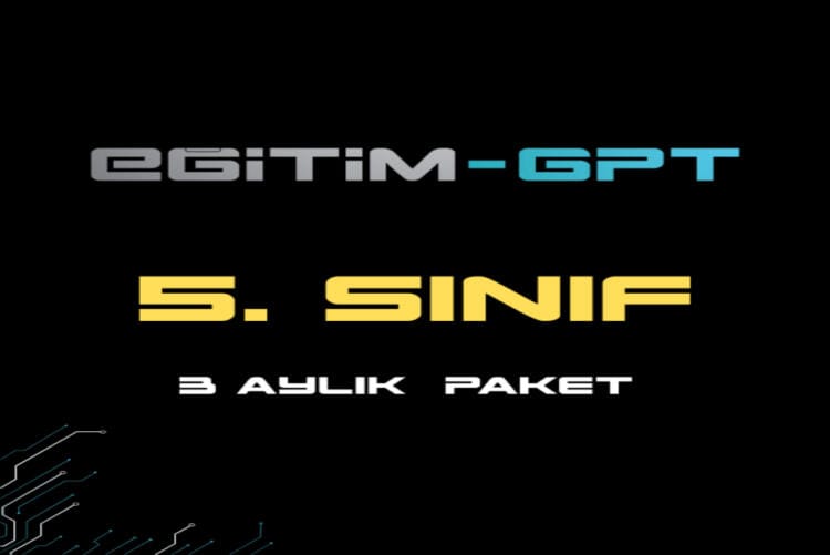 5.Sınıflar İçin 3 Aylık